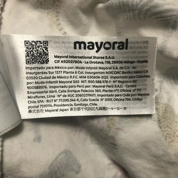 Mayoral Dress Size 10 Zebras and Cheetahs Print - Picture 2 of 10
